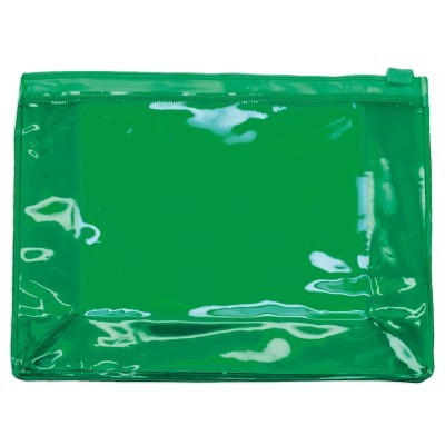Neceseres de colores transparentes para personalizar